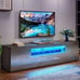 High Glossy LED TV Stand Cabinet FREE Express Shipping USA