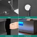 High Glossy LED TV Stand Cabinet FREE Express Shipping USA