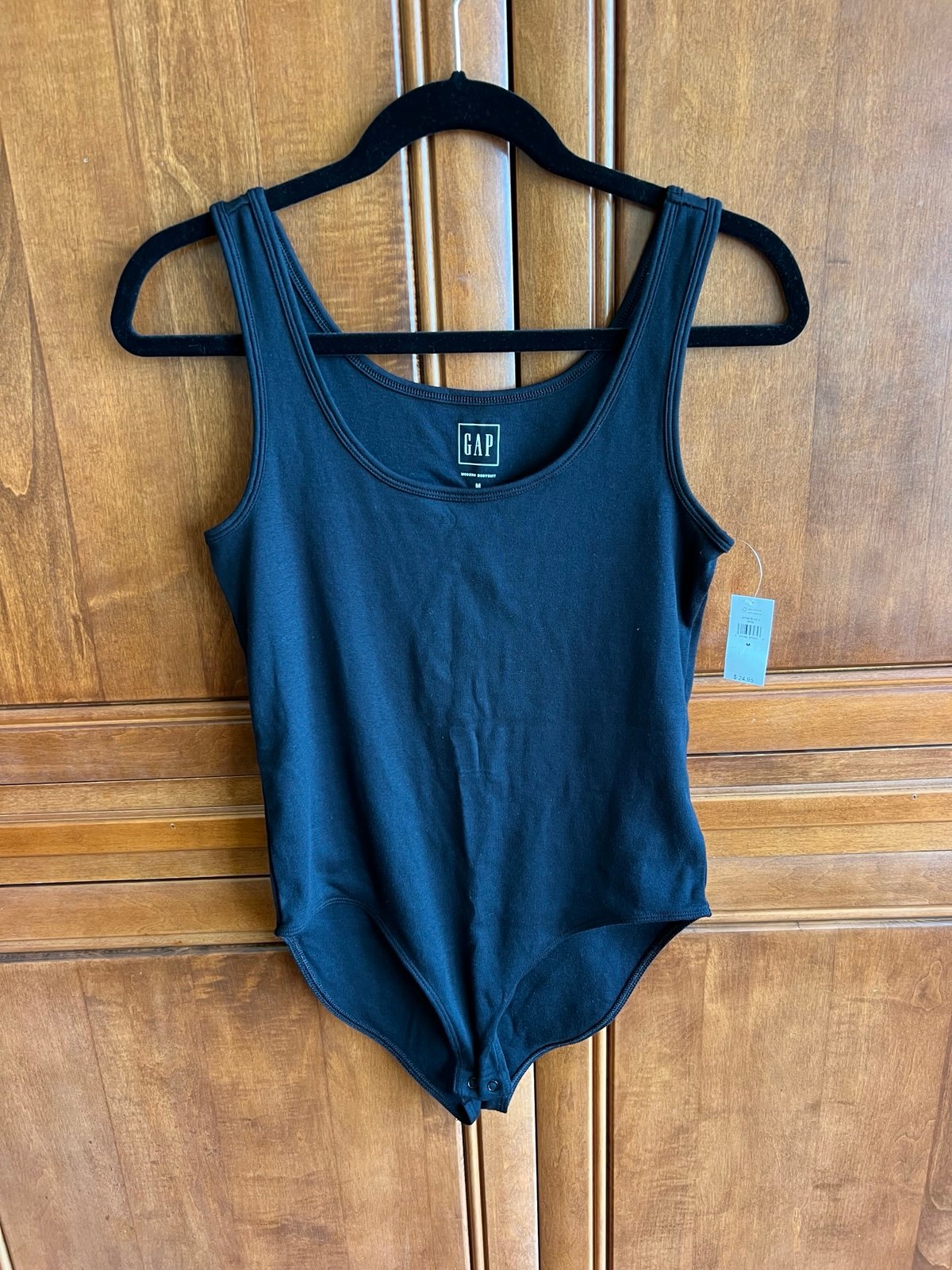 Black tank top bodysuit