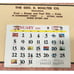 1956 Calendar Just in Time Boy & His New Dog Litho Art Print
