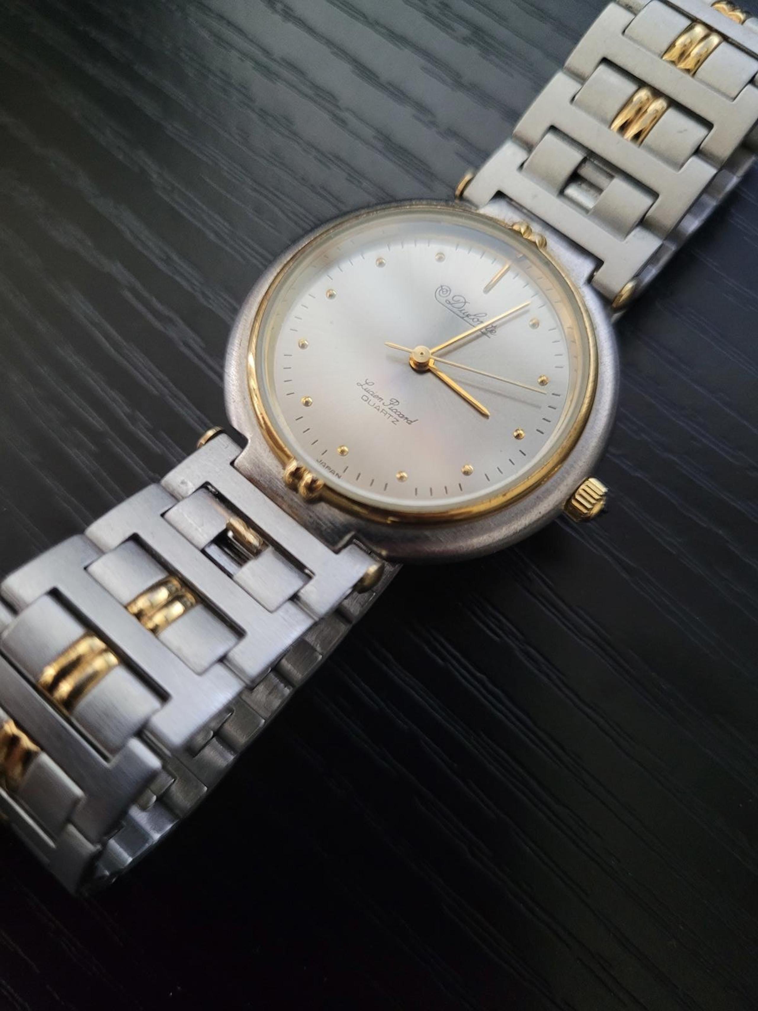 RARE VINTAGE Lucien Piccard Dufonte Men's Classic Watch