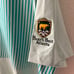 Nike Golf Dri Fit Vapor Tour Pro Polo Baby Blue Geometric Print Sz XL NWOT