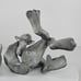 Handcrafted Ceramic Wolf Figurine With Removable Head Jeanette Clark Johnson