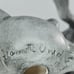 Handcrafted Ceramic Wolf Figurine With Removable Head Jeanette Clark Johnson