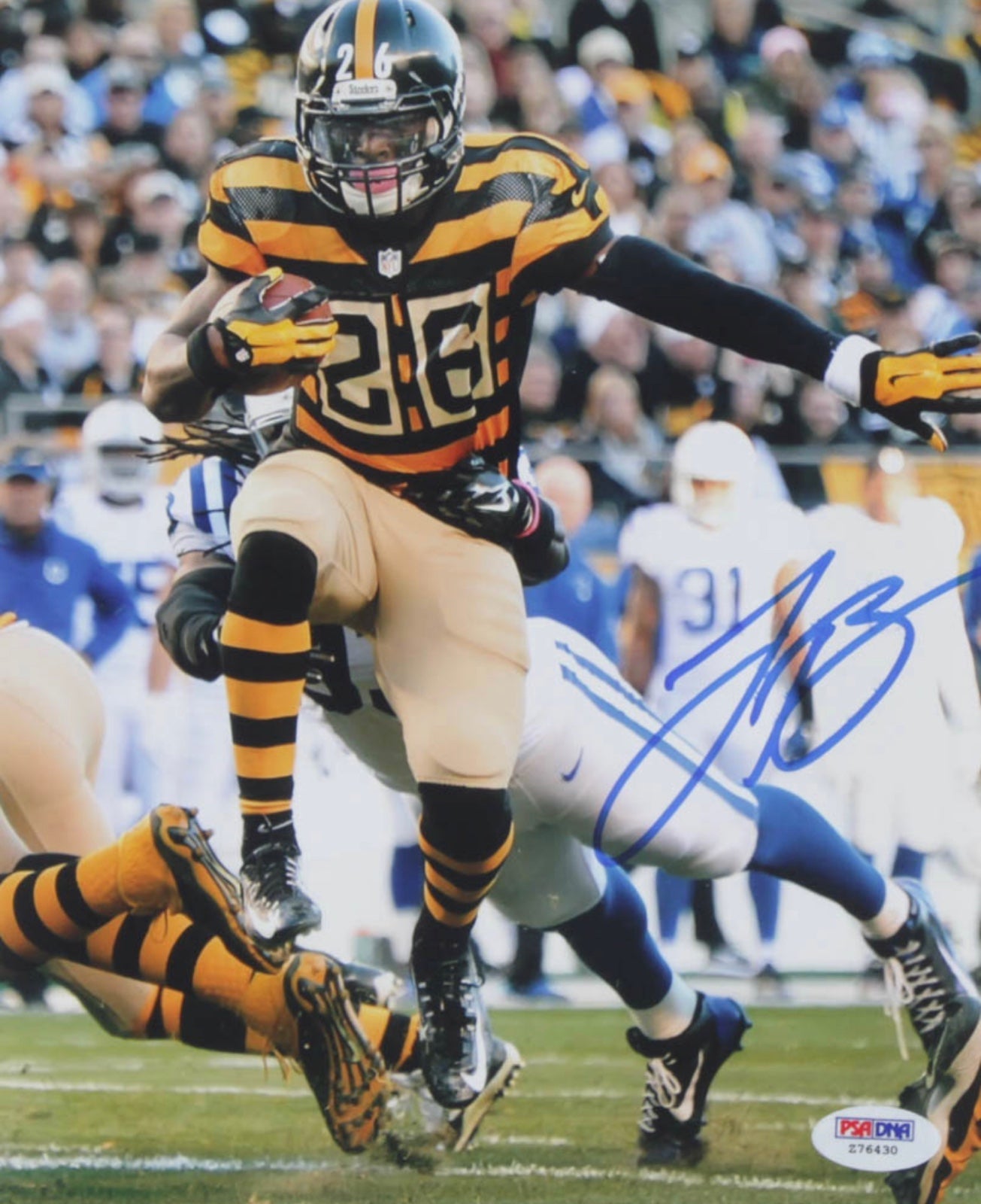 Le’Veon Bell Signed Steelers 8x10 Photo (JSA COA)