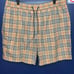 Burberry Check Drawcord Swim Shorts Beige Men's - XL