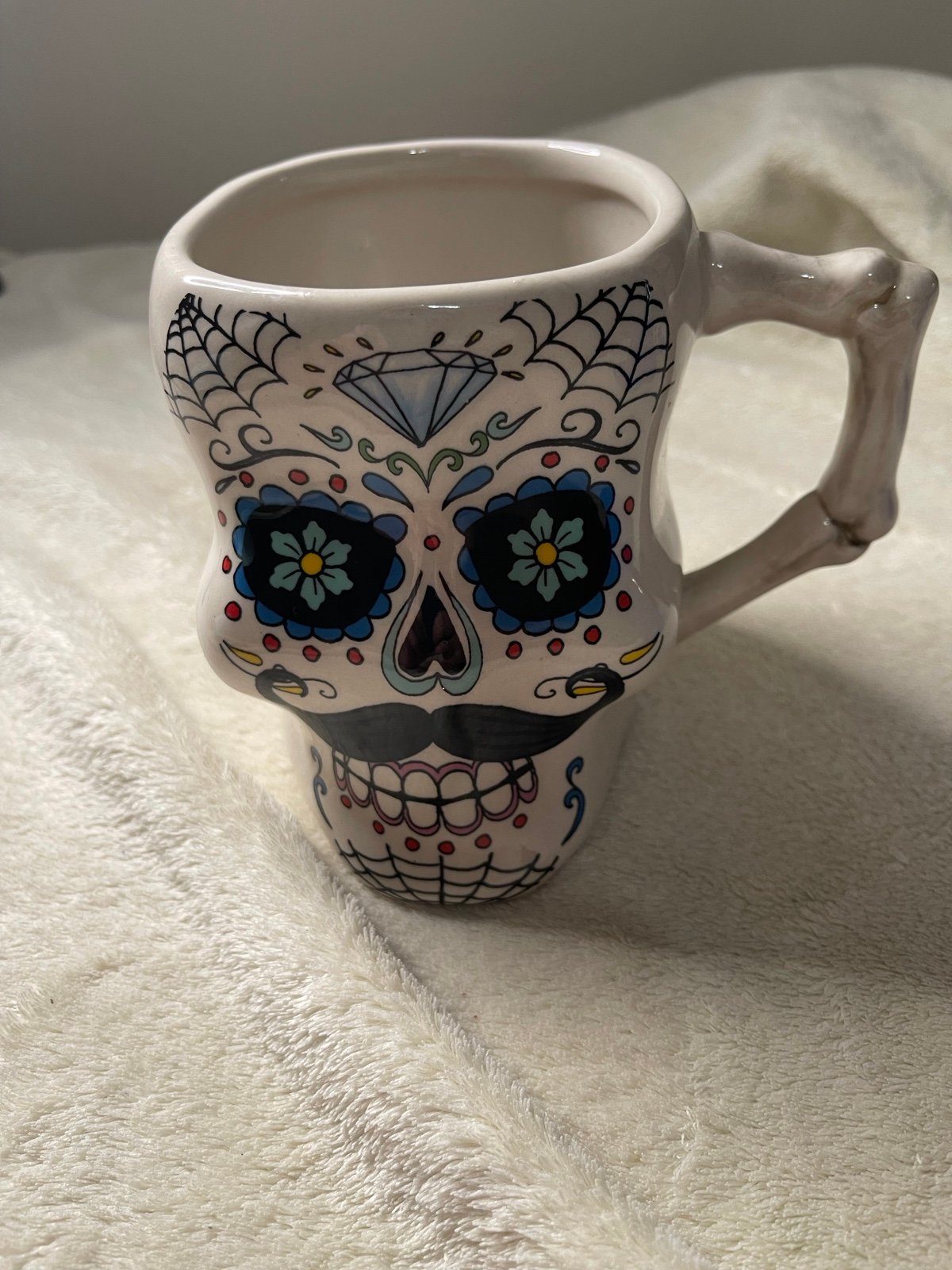 Sugar Skull Cracker Barrel mug