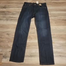 Levi's 505 Jeans Mens 36X34 Straight Leg Denim Stretch Jeans NWT