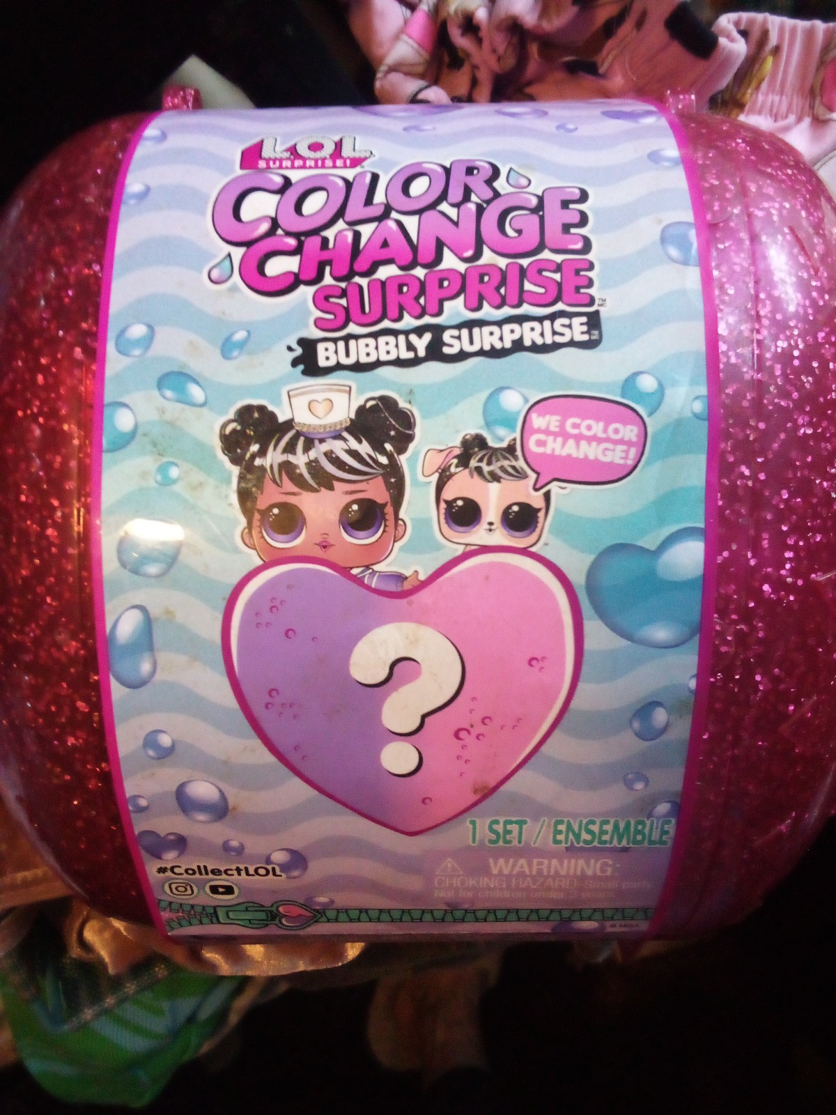 LOL Surprise Color Change Pink set new