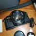 Minolta X-370S 35mm SLR camera + extras