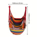 Outdoor Hammock Chair Leisure Swing Hanging Chair Canvas Without Pillow
