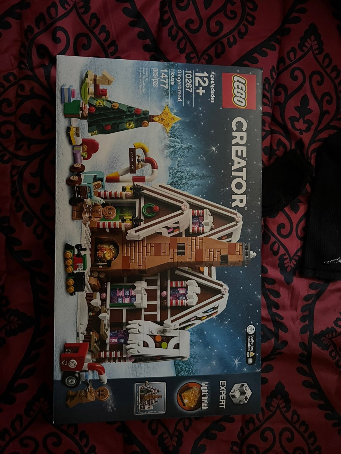 LEGO gingerbread house