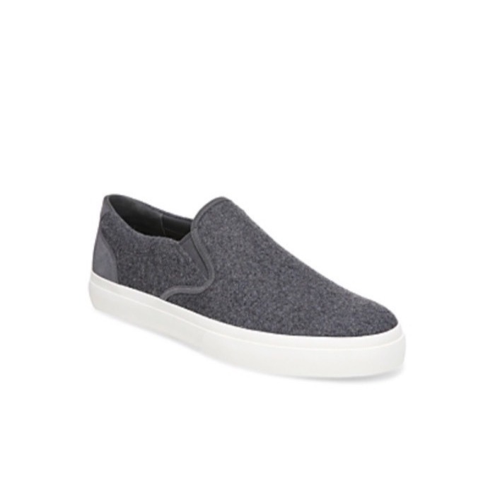 Vince Floyd Slip-on Sneaker in Heather Grey Size 12 Pre Owned
