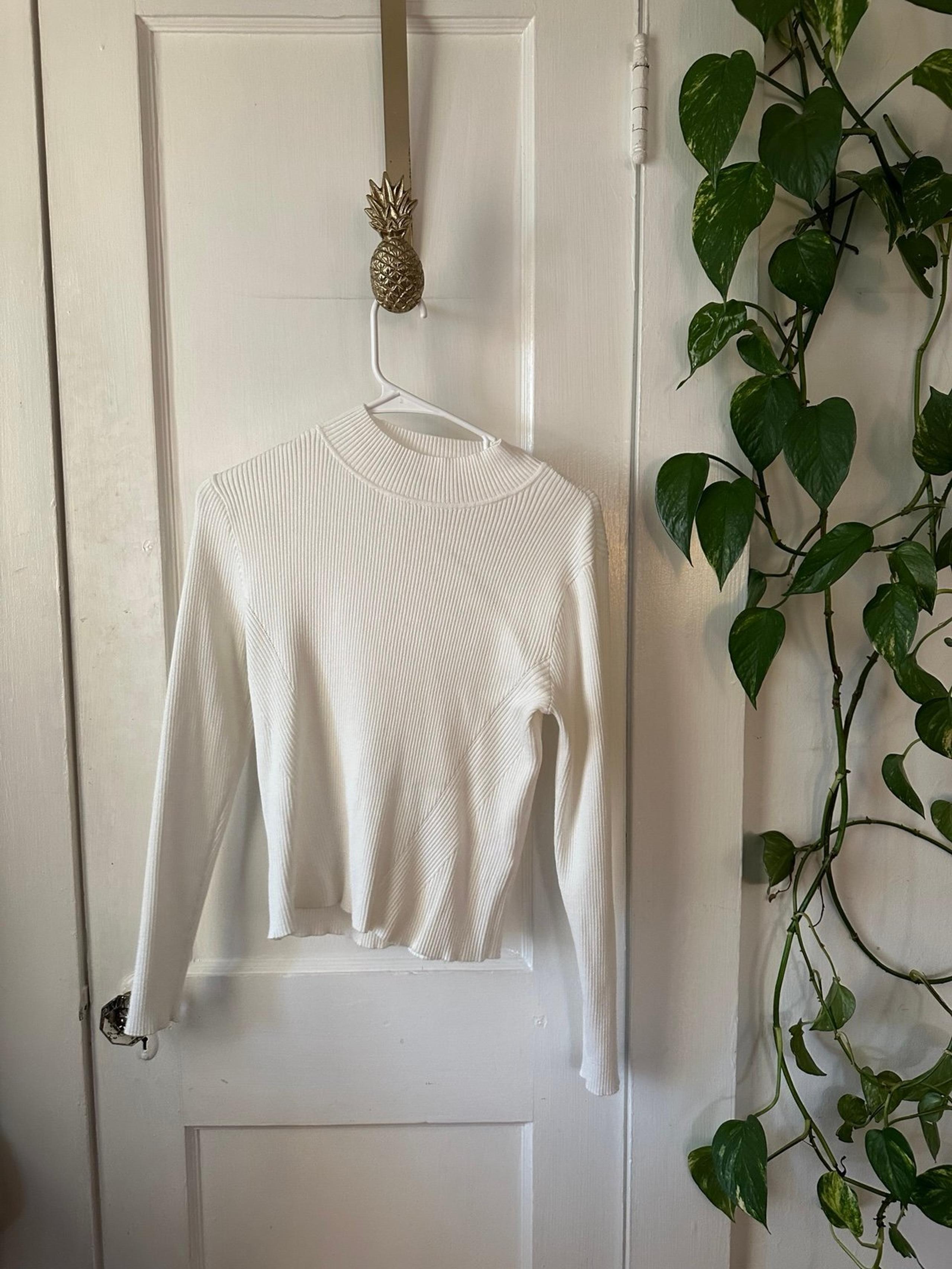 New York and Company women’s size medium black turtleneck sweater