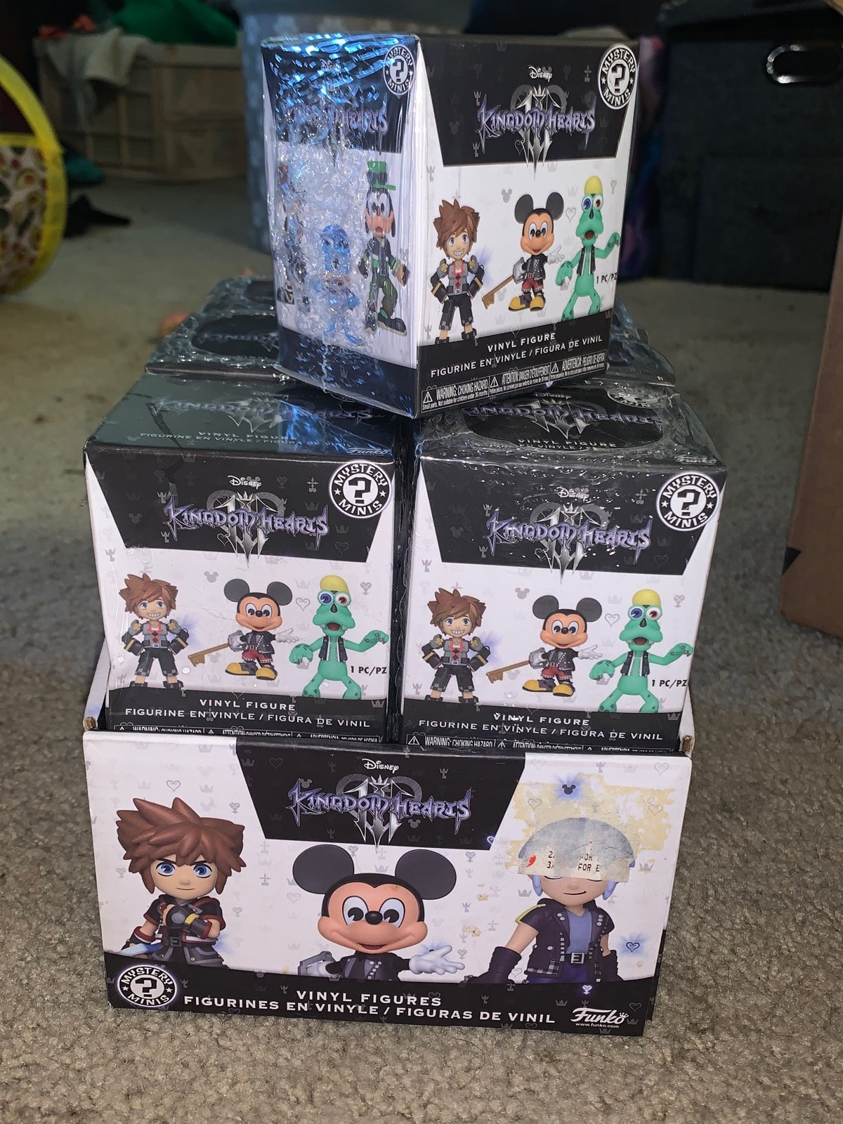 Kingdom Hearts Funko Mystery Mini FULL SET plus 1 (13 boxes!)