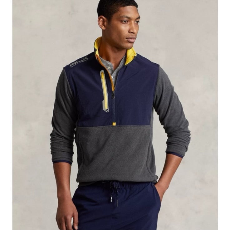 NWT RLX RALPH LAUREN RLX Classic Fit Performance Fleece Sweatshirt