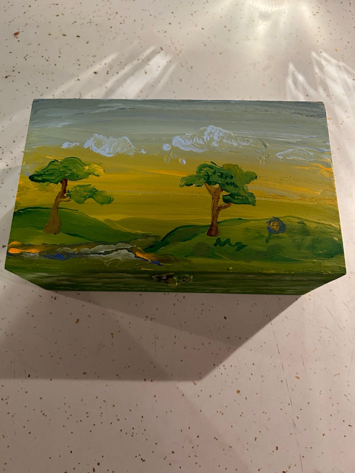 painted box