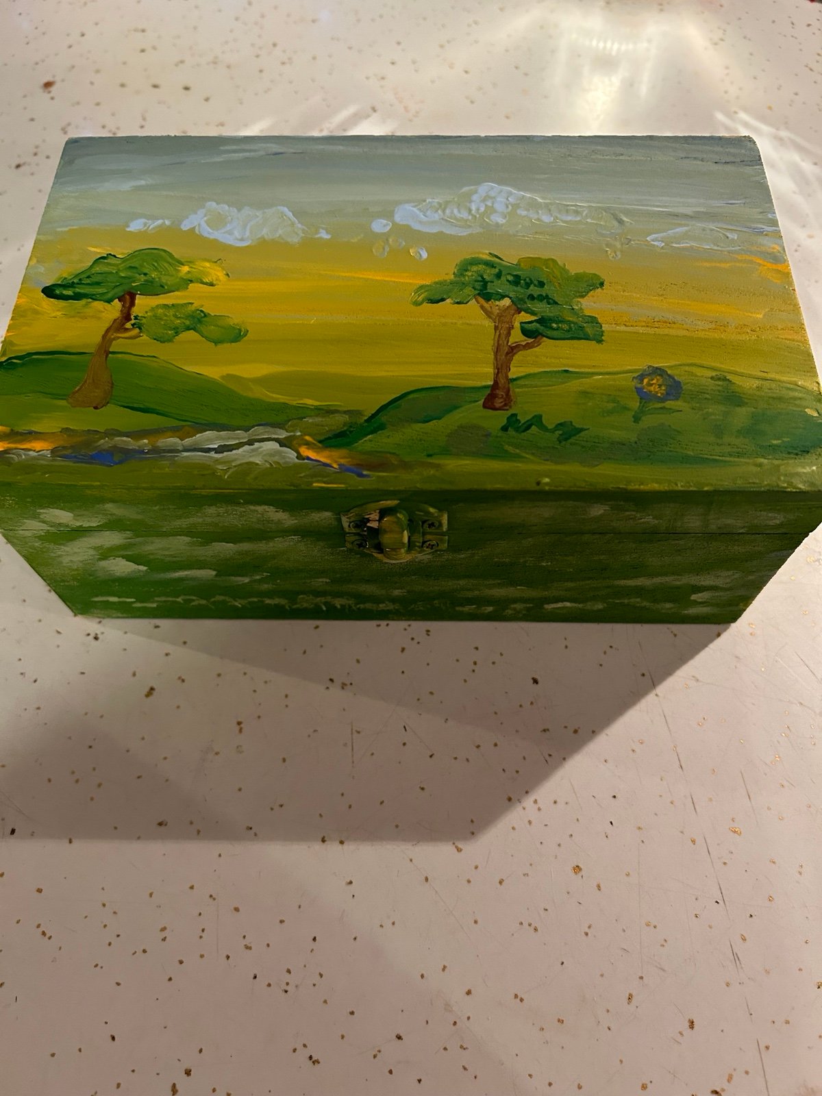 painted box