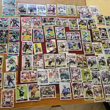 Huge lot of football cards