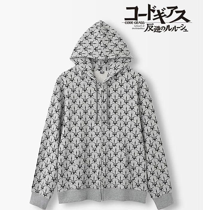 R4G Code Geass OVER BLACK KNIGHTS Hoodie (XL)