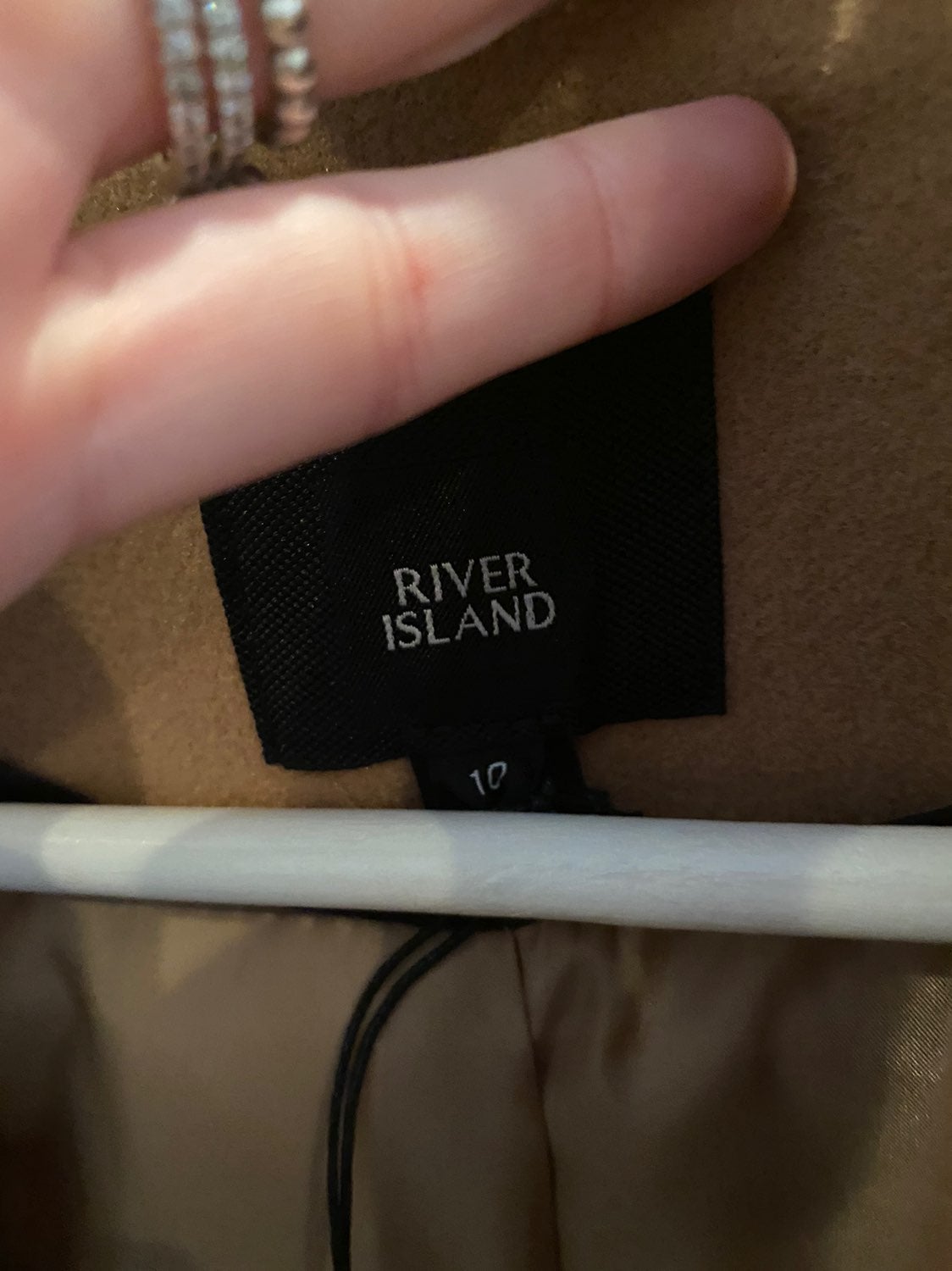 River Island Fringe Coat