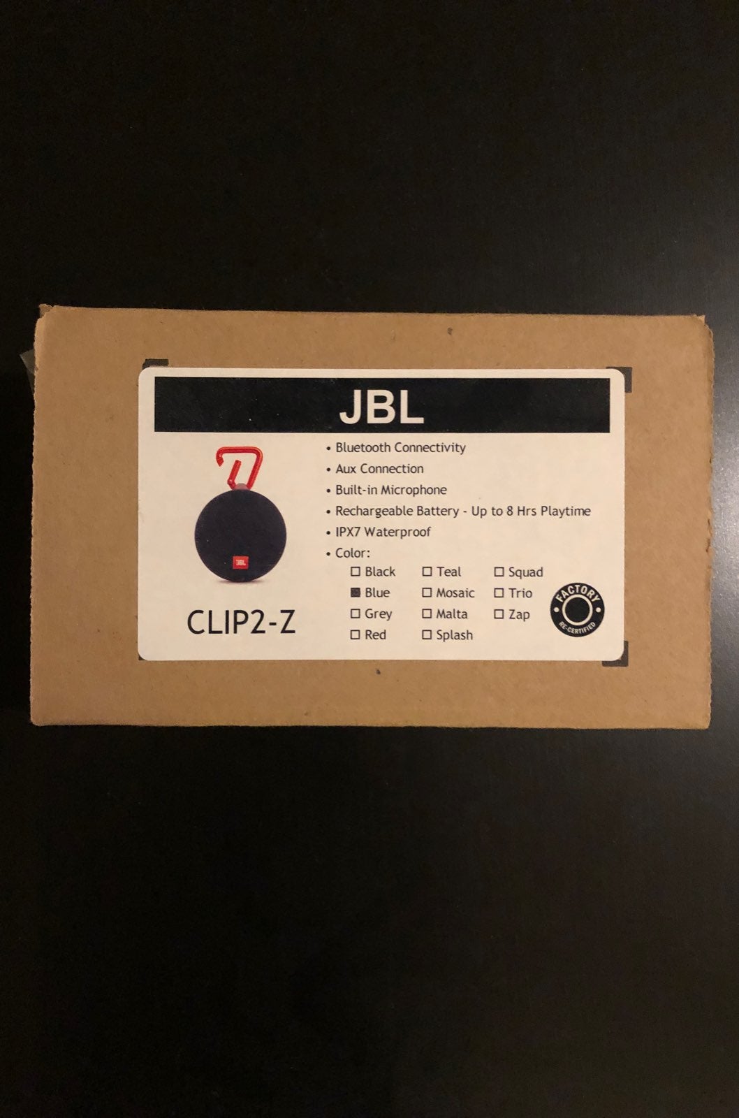 JBL clip 2Z