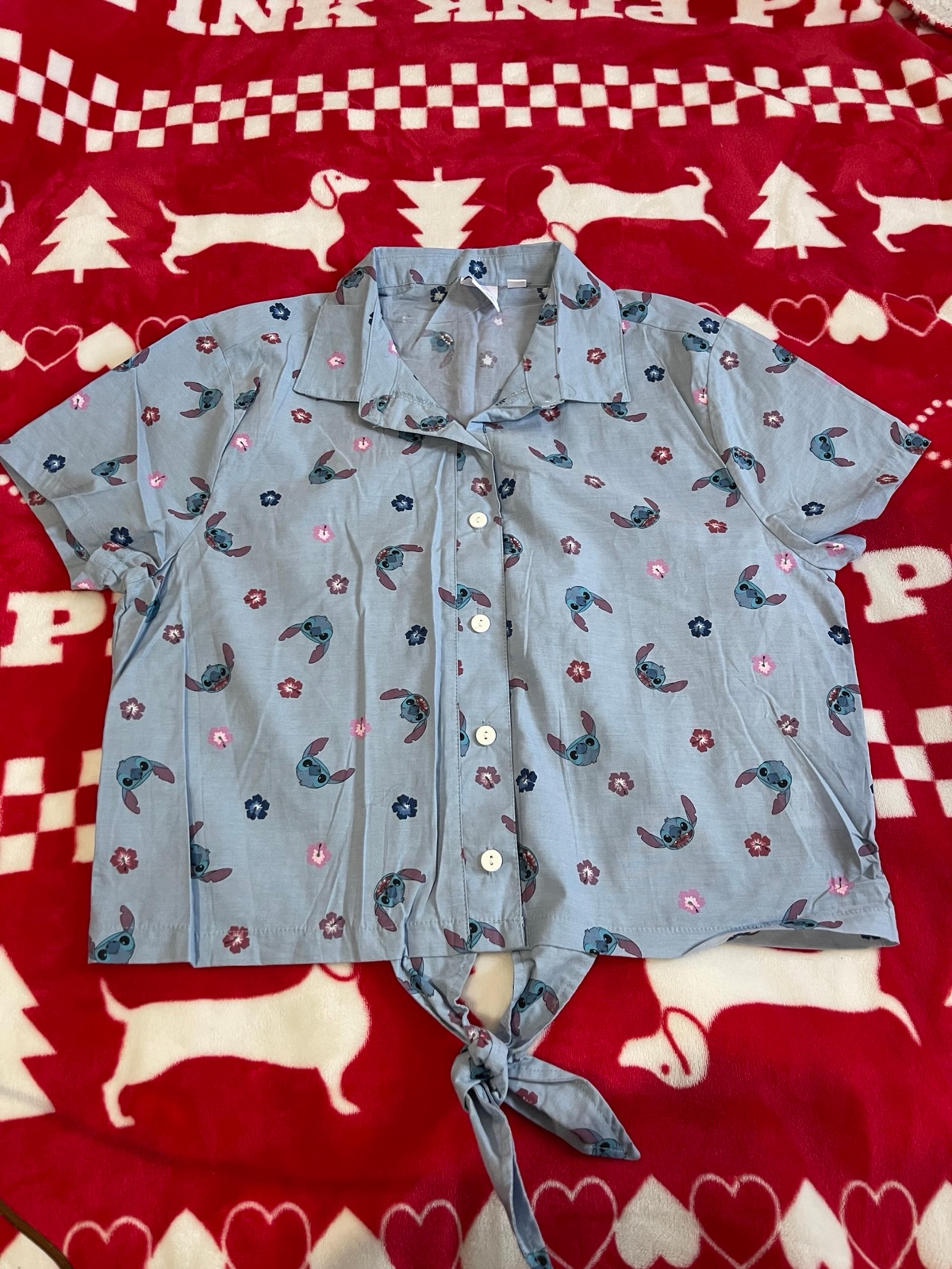 Stitch shirt girl size medium