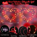 Valentine's Day Window Lights, 2 Pack 13.4 Inch Valentine Window Lighted