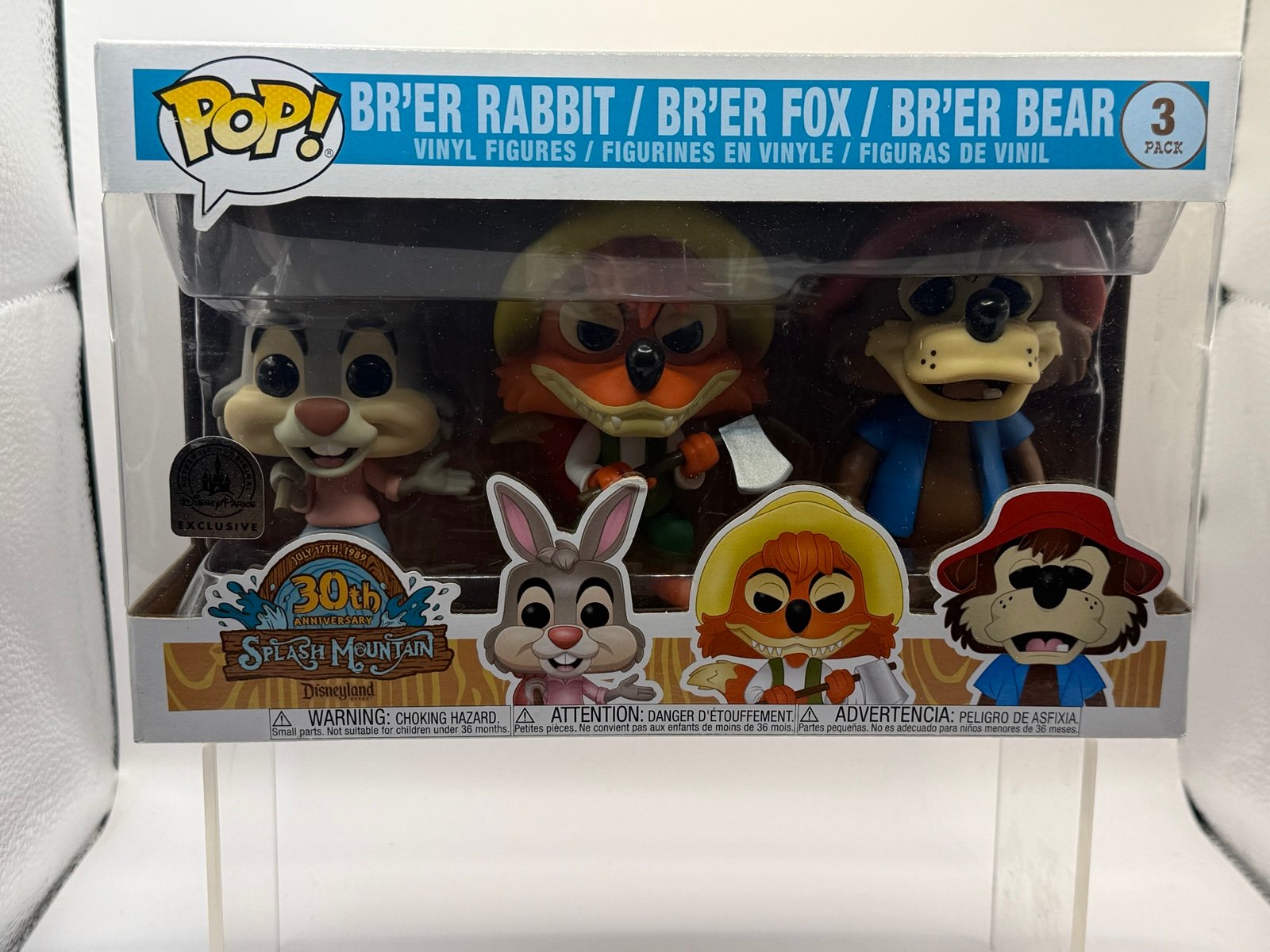 Funko Pop Splash Mountain 3 Pack