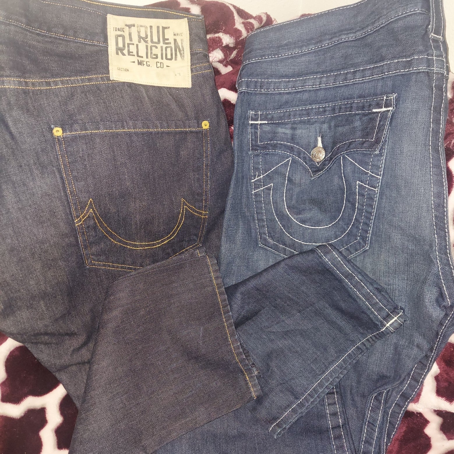 **update**Left pair mens True Religion left 38x35