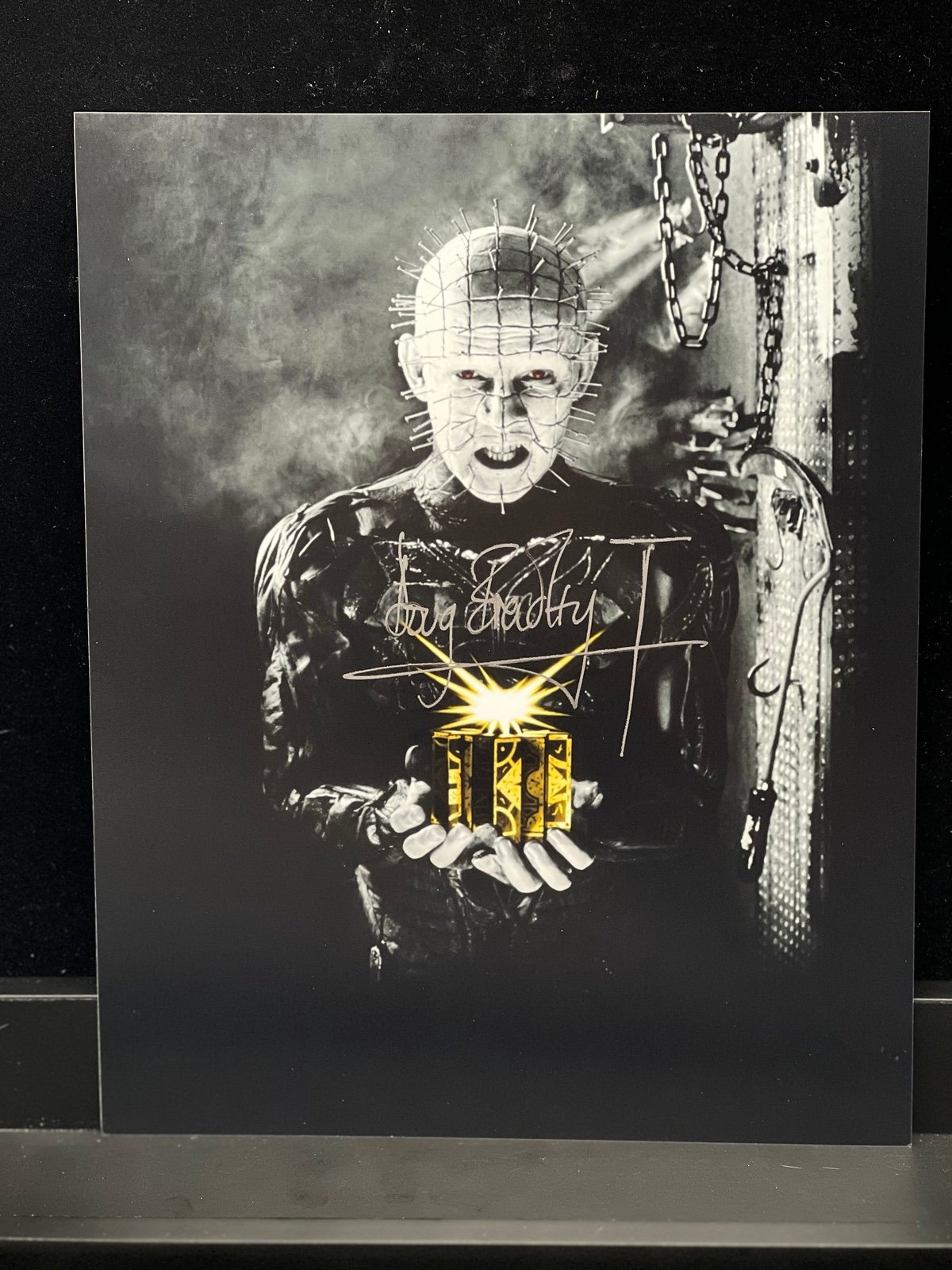 Doug Bradley Autographed Hellraiser Pinhead 8x10