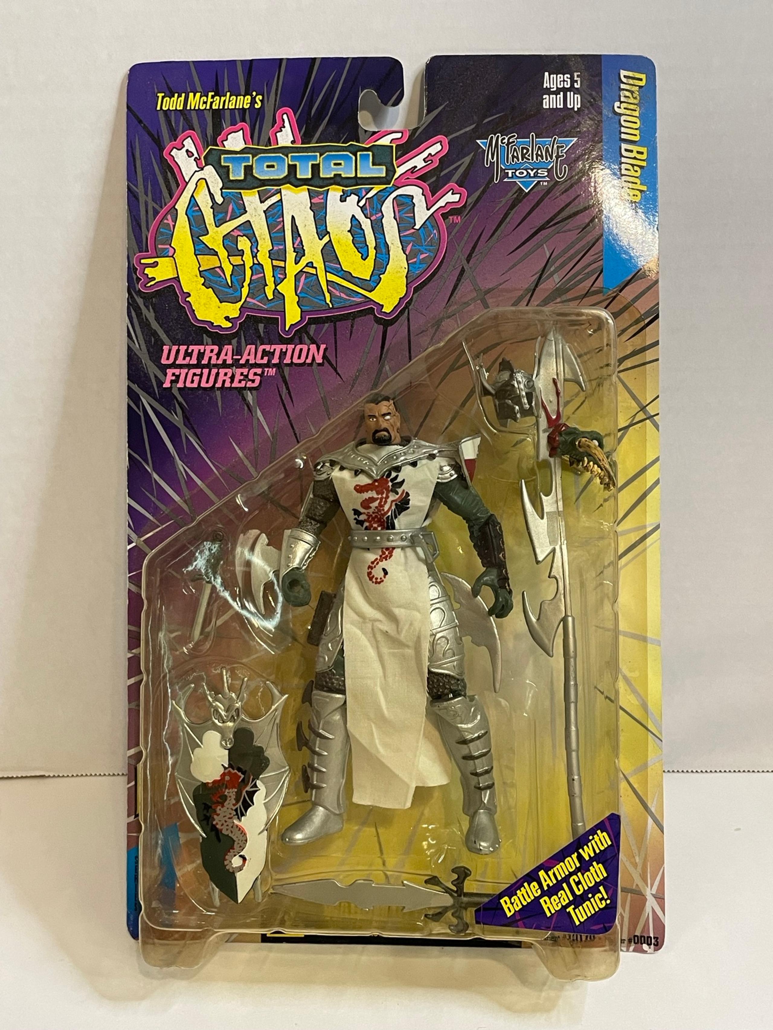 1996 McFarlane Toys Total Chaos Dragon Blade.