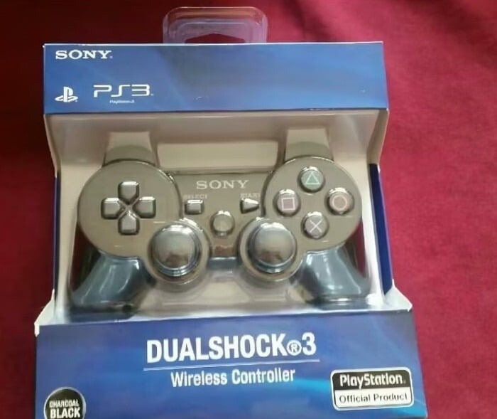 Sony PlayStation 3 Wireless Controller Game Video Pad- Black