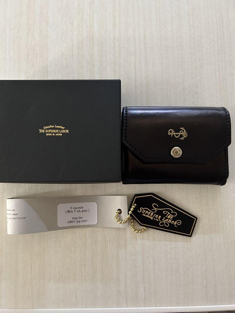 【Extremely Rare】THE SUPERIOR LABOR Cordvan Wallet Black
