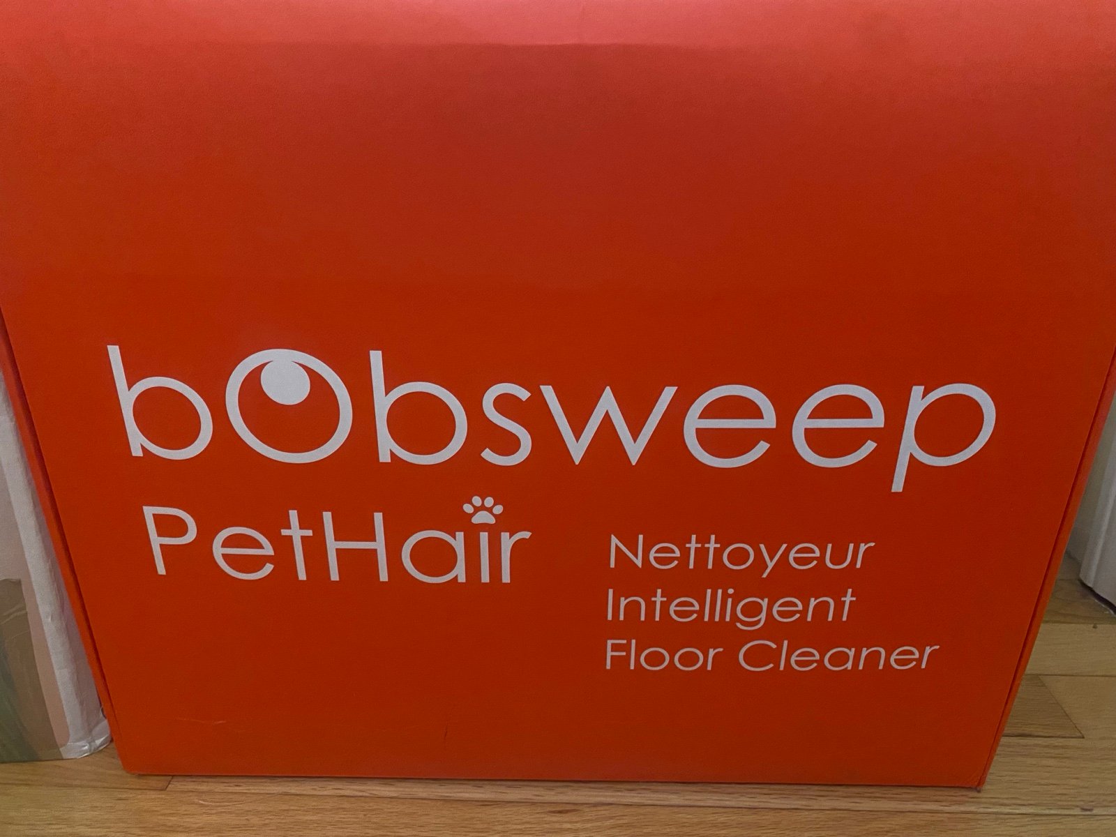 Brand New Red bObsweep PetHair Robot Vacuum Cleaner Floor Cleaner