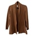 J.Crew Chelsea Open-front Sweater Blazer Camel Brown Size S