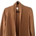 J.Crew Chelsea Open-front Sweater Blazer Camel Brown Size S