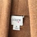 J.Crew Chelsea Open-front Sweater Blazer Camel Brown Size S