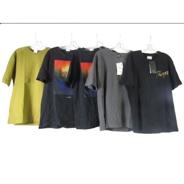 Zara Clothing Bundle Lot of 5 Zara Shirt - Black With Skull - M Zara Shirt - Gre