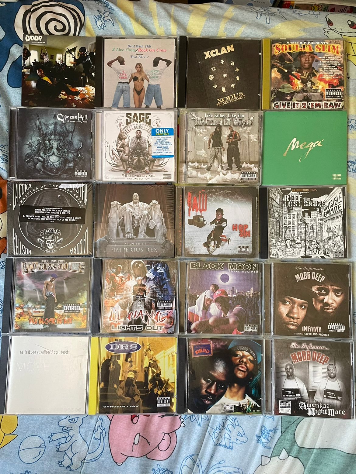 Rap hip hop rock cd bundle