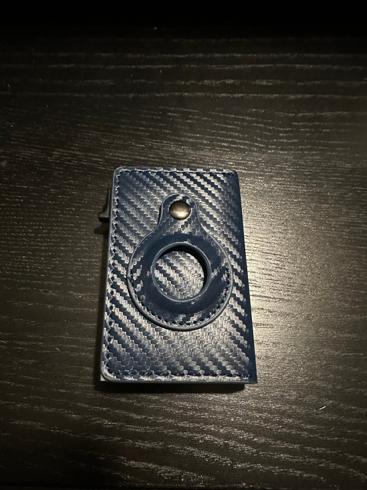 Brand New Slim Wallet with Pop-Up Card Holder - Blue