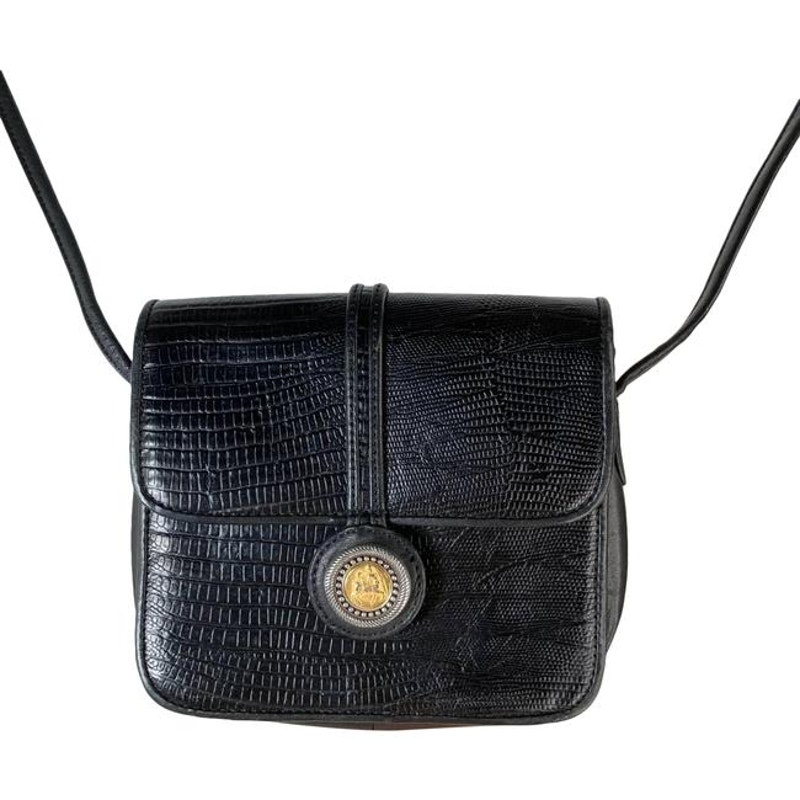 One World by Brighton Croc Embossed Crossbody Bag