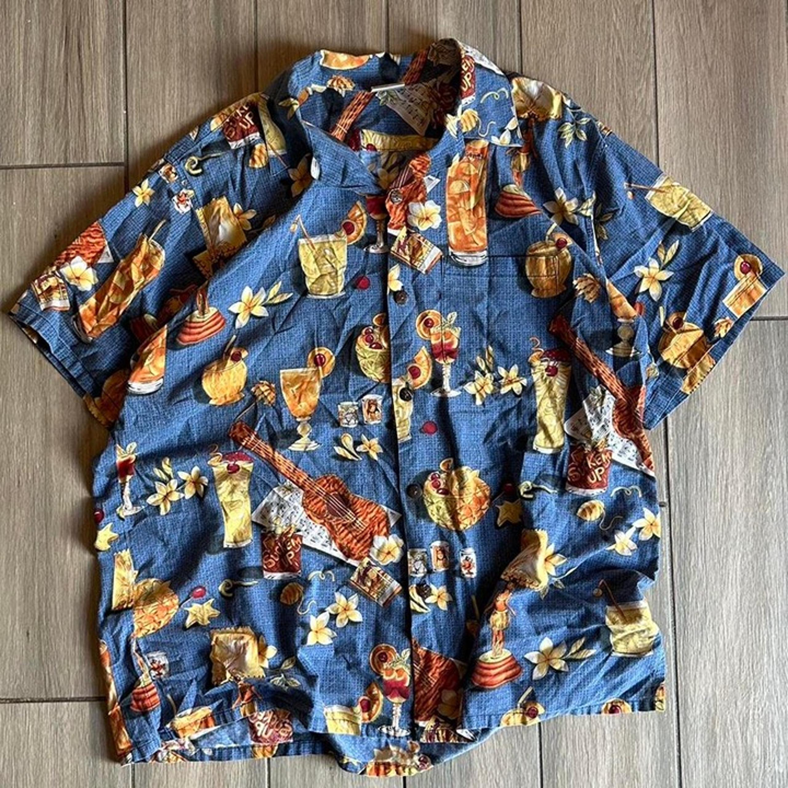 Go Barefoot Vintage Hawaiian Shirt
