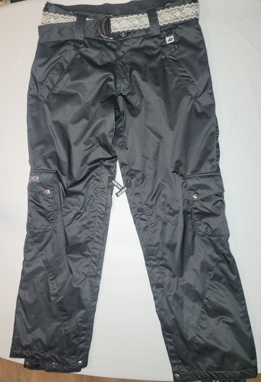 Ride Snowboards Black Snowboarding Pants sz S