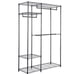 Furniture Home Décor Portable Steel Closet Hanger Storage Rack Organizer L2