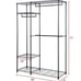 Furniture Home Décor Portable Steel Closet Hanger Storage Rack Organizer L2