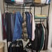Furniture Home Décor Portable Steel Closet Hanger Storage Rack Organizer L2