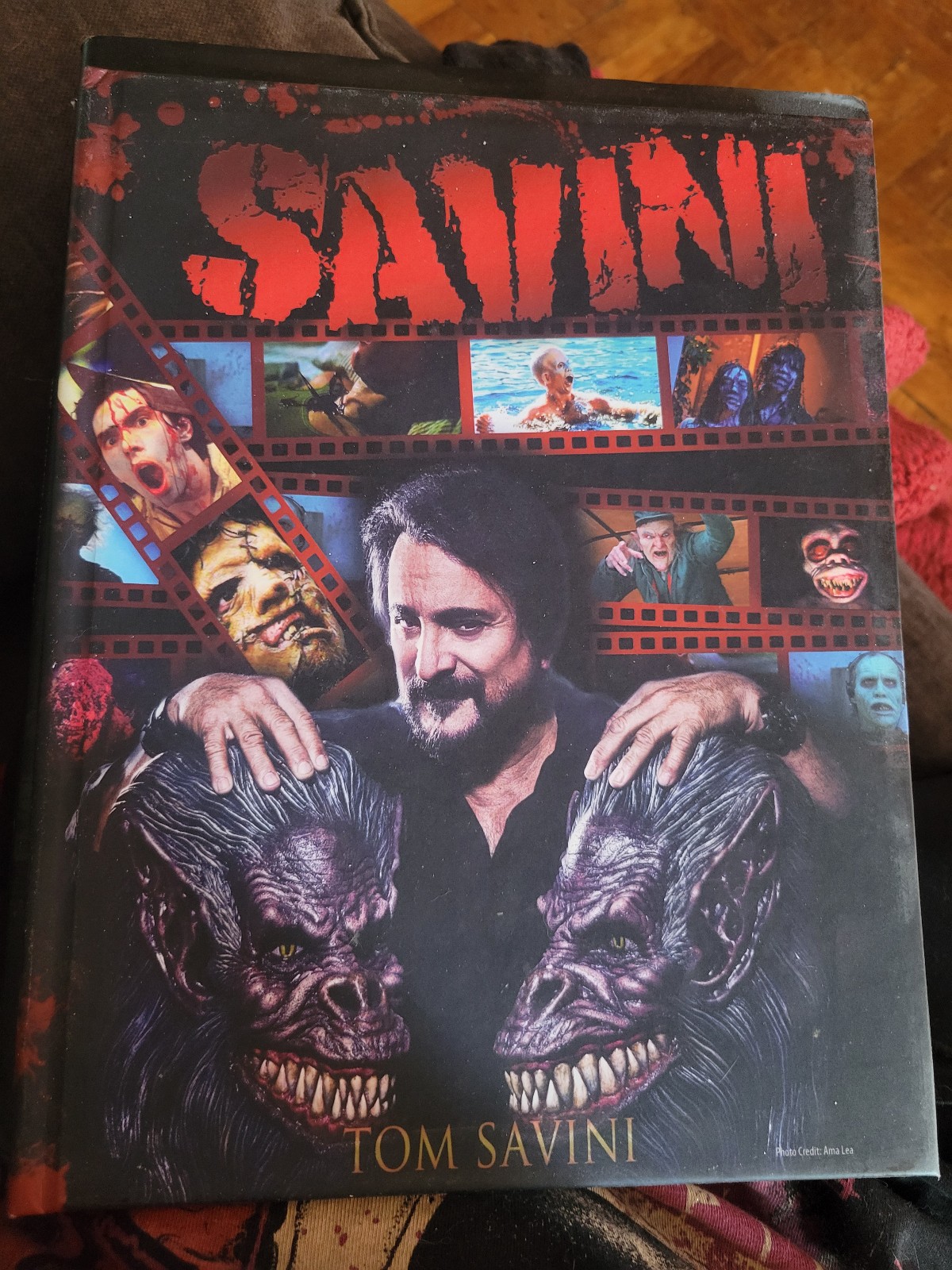 Tom Savini autobiography hardcover book horror movie zombie splatter movies