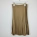 J. Crew Gwyneth Pleated Slip Skirt Midi A Line Elastic Pull On Camel Medium NWT