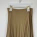 J. Crew Gwyneth Pleated Slip Skirt Midi A Line Elastic Pull On Camel Medium NWT